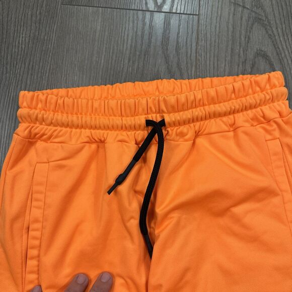 Vision of Super Flames Pants Orange Ankle Zip Drawstring Men's Size Small - Picture 6 of 9